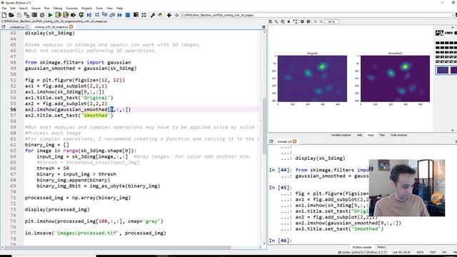 192 - Working with 3D and multi-dimensional images in python смотреть онлайн