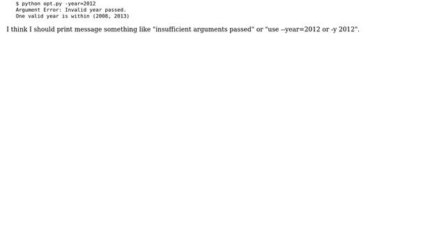 Code Review: Using getopt parse and validate command line arguments смотреть онлайн