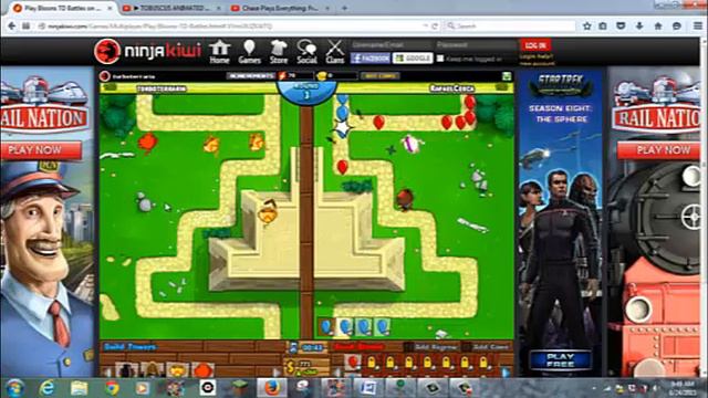 Turbo Terraria Bloons TD Battles NEW TOWERS! смотреть онлайн