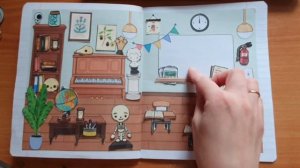 Настольная игра Тока Бока  Школа,  бумажная игра