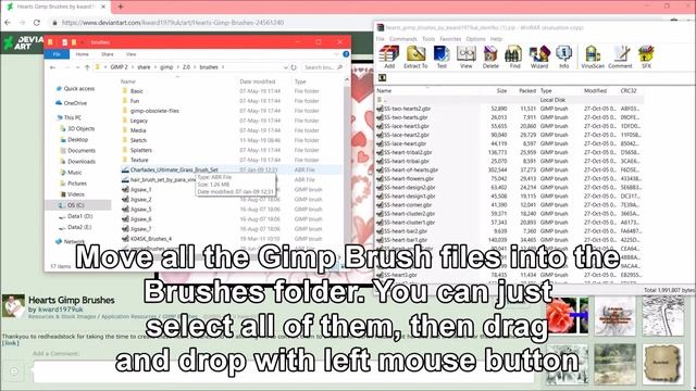 How to download and install Gimp 2 brushes смотреть онлайн