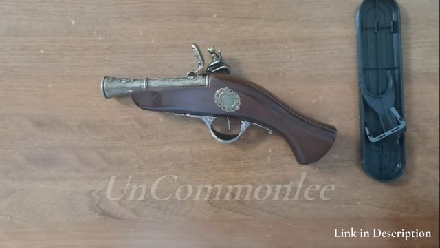 Flintlock Pistol Toy Gun Unboxing 2023 - Realistic Pirate Gun смотреть онлайн