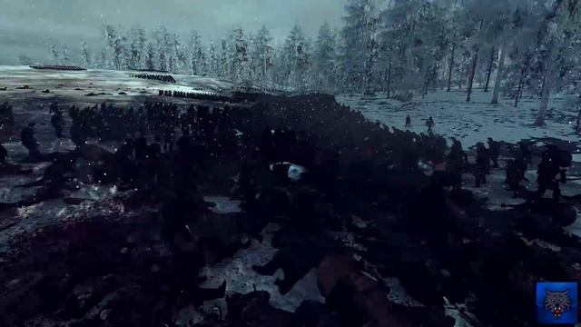BATTLE OF THE BASTARDS GAME OF THRONES! Seven Kingdoms Total War: Historical Battle Gameplay смотреть онлайн