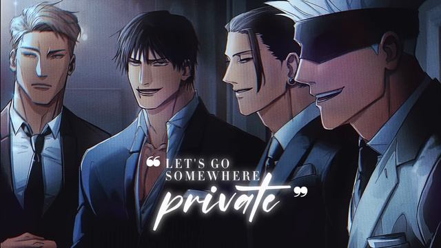 ੈ✧???; Flirting With Jjk Men Turns To A Steamy Session. || #jujutsukaisen ????????