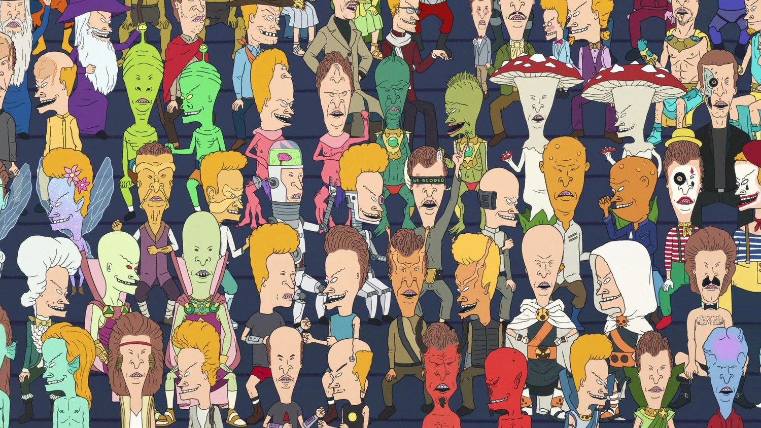 Бивис и Батт-Хед - 7 сезон 32 серия «Работа - это смерть» / Beavis and Butt-Head смотреть онлайн