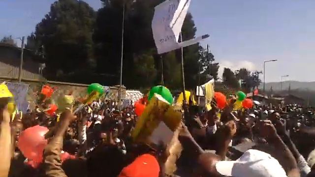 Giving a warm welcome to Dr Negasso and other #UDJ party leaders #Ethiopia смотреть онлайн