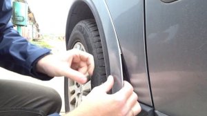 Установка расширителей арок VOLVO XC90