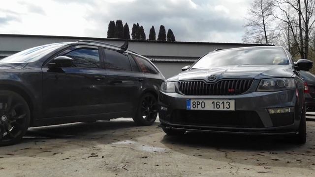 Octavia RS Family - 1. Sraz 2023 - Záběry Z Dronu