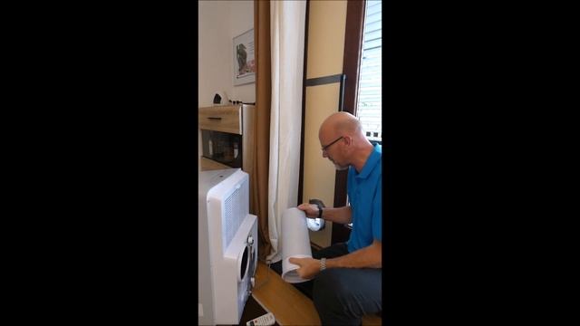 Mobile Klimaanlage Fensterabdichtung Abluftschlauch [ für alle Fenster geeignet ] Montage Tipps 202 смотреть онлайн