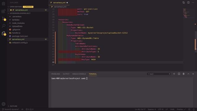 Create a Serverless Database - DynamoDB with the Serverless Framework смотреть онлайн