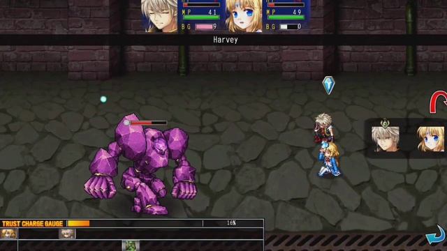 THE FIRST BATTLE TO KILL MONSTERS || RPG Asdivine Cross смотреть онлайн