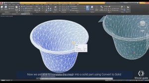 AutoCAD, video 1. Import 3d scan data into AutoCAD. 3D scan processing.