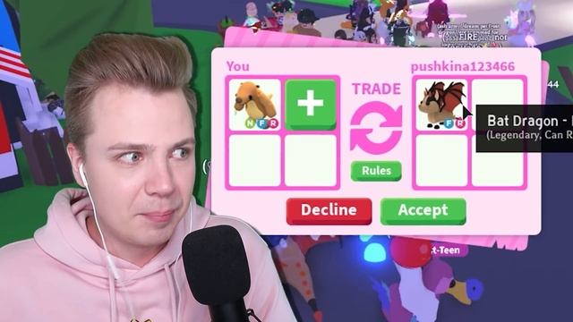 NEON Ground Sloth в Адопт Ми! ? ТОП ТРЕЙДЫ в Адопт Ми смотреть онлайн