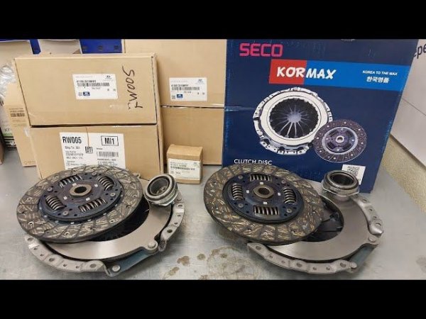 Комплект сцепления Kormax сравнение с оригиналом KIA/Hyundai Solaris Elantra Rio Ceed Cerato Soul