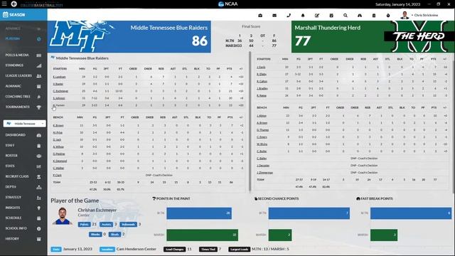 Draft Day Sports College Basketball 2021 MTSU Episode 2 смотреть онлайн