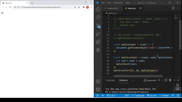 Callback function in JavaScript | JavaScript Full Course | Part -29 | Hindi смотреть онлайн