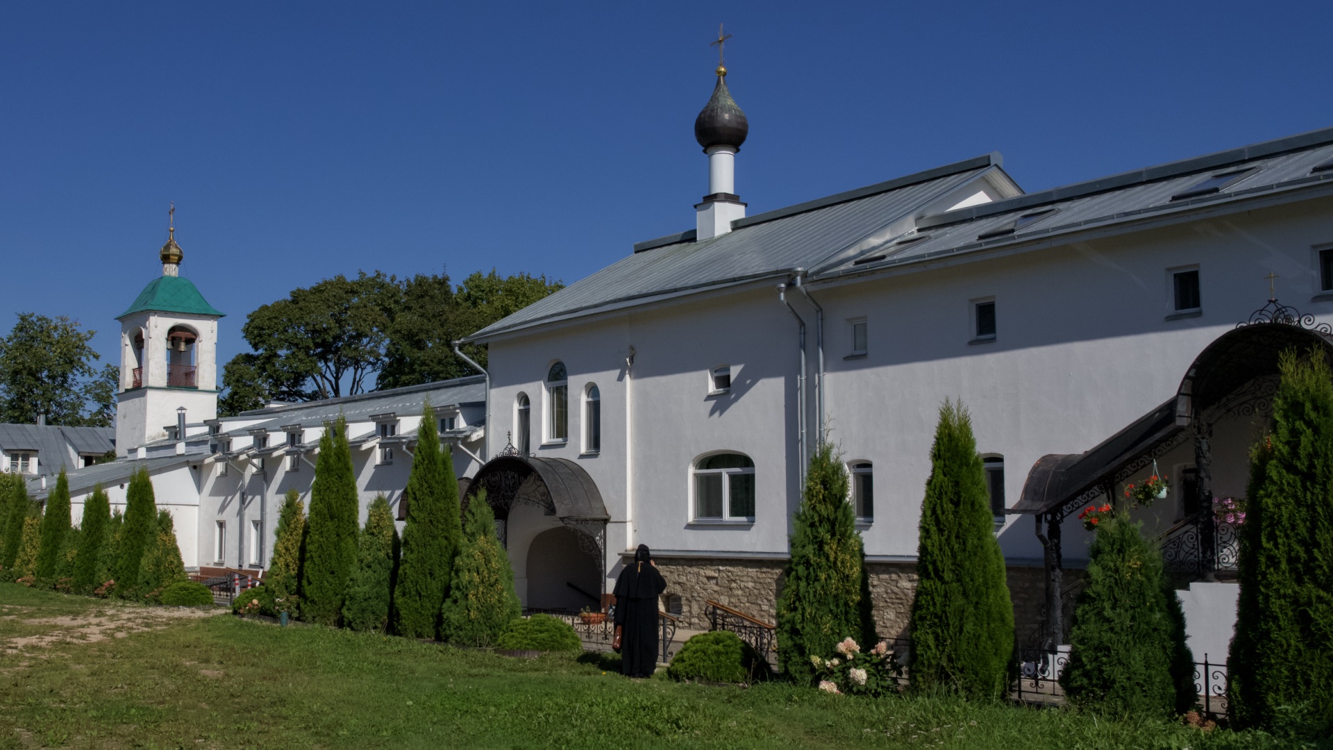 ?? Псков. Снетогорский женский монастырь Рождества Богородицы. смотреть онлайн