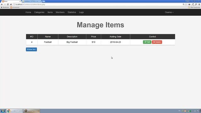 eCommerce Shop in Arabic #067 - Items - Create Manage Page смотреть онлайн