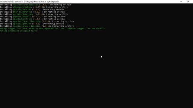 Laravel 9 Tutorial - Create New Project Using Command Line смотреть онлайн