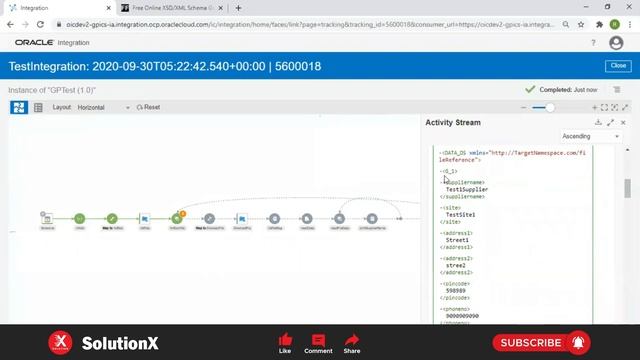 Integration Cloud (OIC) - Oracle Fusion (Part 6) | Oracle Tutorial | SolutionX смотреть онлайн