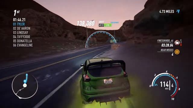 Need for Speed Payback----SAVED BY DRIFTING!!!! FORD FOCUS RS!!!! смотреть онлайн