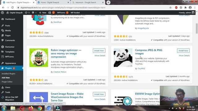 Best Free Image Optimization & Compression WordPress Plugin- Unlimited Images-Resmush.it- Hindi смотреть онлайн