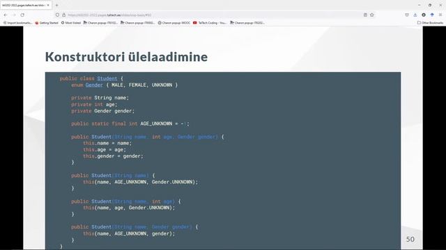 OOP jätk, optional (16.02.2022) смотреть онлайн