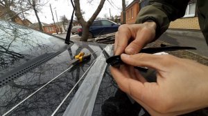 ЗАМЕНА РЕЗИНОК СТЕКЛООЧИСТИТЕЛЕЙ (ДВОРНИКОВ) Solaris 2011-2017 (KIA RIO)