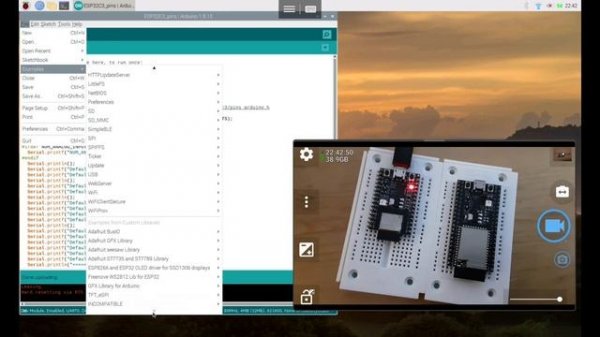 Drive ESP32-C3-DevKitM-1/ESP32-S2-Saola-1 on-board RGB LED (WS2812) in Arduino Framework