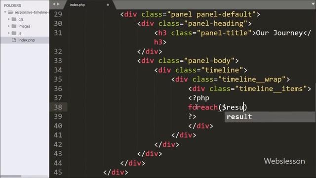 How to Create Dynamic Timeline in PHP смотреть онлайн