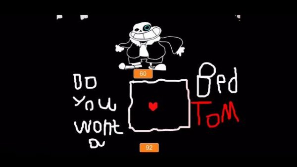 Undertale - saness fight