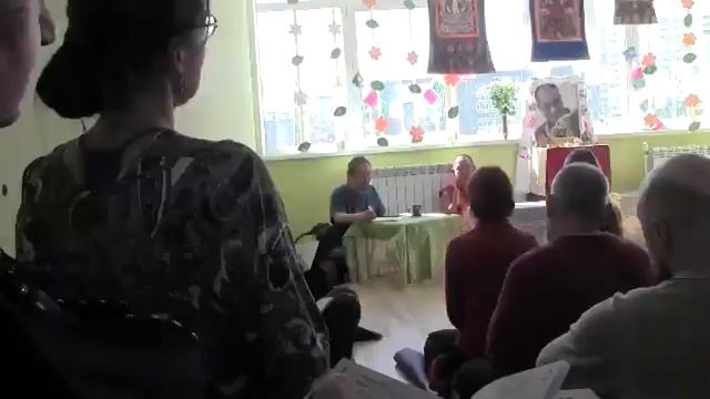 30.04.2017 Ответы на вопросы Практический семинар по медитации  Геше лхарамба Дакпа Джампа  Екатери