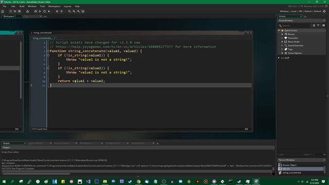 Throwing Errors - GameMaker Tutorial смотреть онлайн