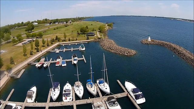 Sandra Lawn Harbour Marina & Park in Prescott, Ontario смотреть онлайн