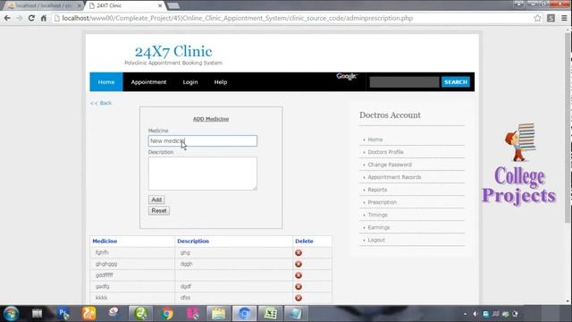 Online | Clinic | Health Centre Appointment System Project in PHP | MYSQLI - College Projects for C смотреть онлайн