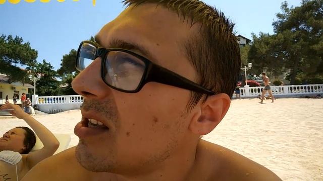 геленджик день второй \ весь день на пляже