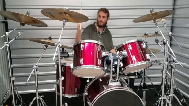 Billy Squier - It Keeps You Rockin (Drum cover) смотреть онлайн