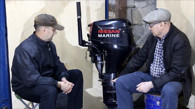 Обзор лодочного мотора Nissan Marine 9,8 4 такта смотреть онлайн