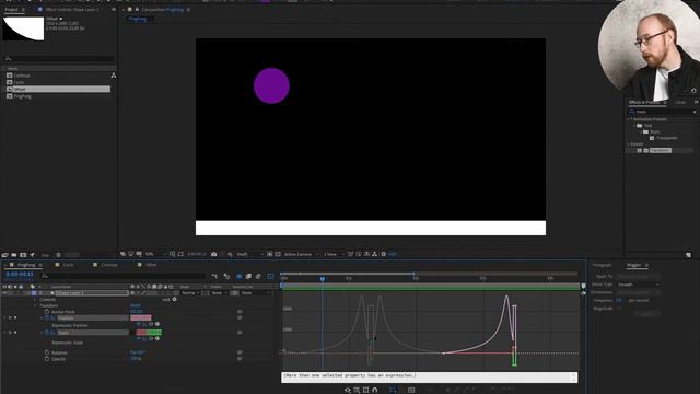 AE Expressions. 04. LoopIn, LoopOut