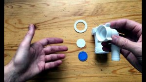 Сборка отвода для слива от стиральной или посудомоечной машины А- 4154.