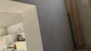 Начинаем клеить обои! Высота 6м!!!