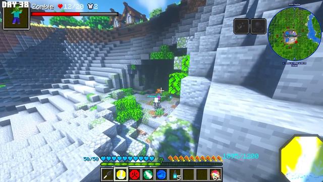 I Survived 100 Days As Obito Uchiha In Naruto Minecraft!