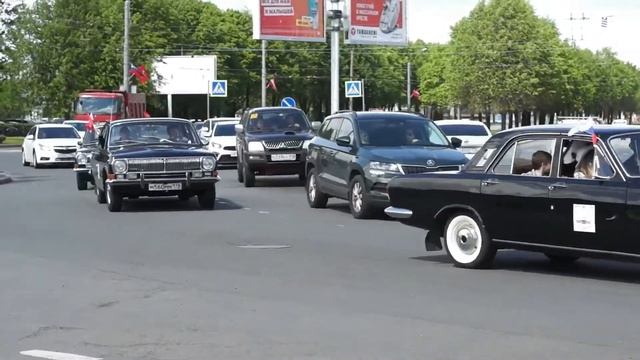 Парад ретро-автомобилей. Санкт-Петербург, 22 мая 2021. смотреть онлайн