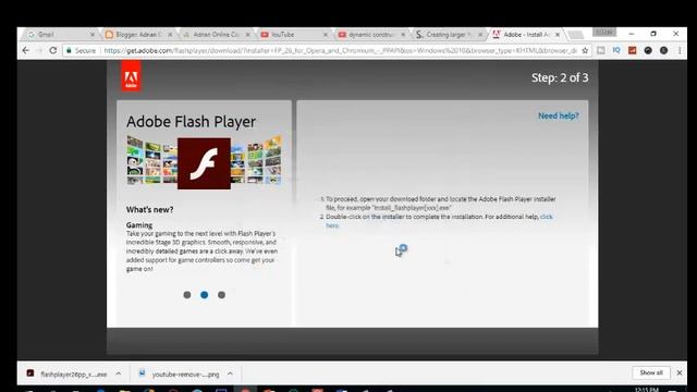 how to install adobe flash player on windows 10 very easy step by step смотреть онлайн