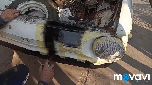 Как подготовить авто к покраске. Реставрируем Запорожец смотреть онлайн