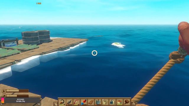 Raft С девушкой на плоту по среди океана )) смотреть онлайн