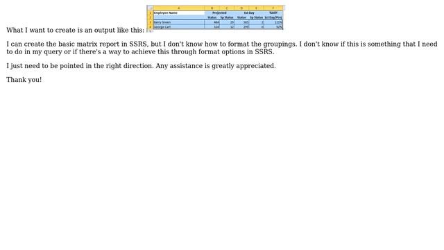 Formatting the output of SQL Server query смотреть онлайн