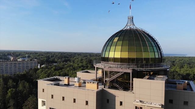 Novosibirsk 4k Drone Новосибирск с высоты птичьего полета, НГУ, Академгородок, Университет