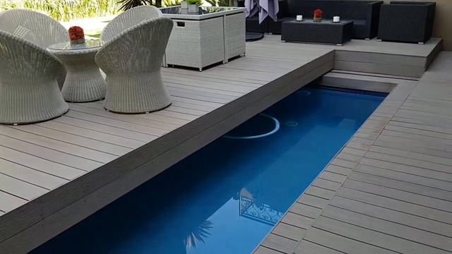 Пример раздвижной террасы для бассейна смотреть онлайн