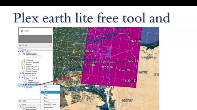 Plex earth lite free tool and How to export to KML смотреть онлайн